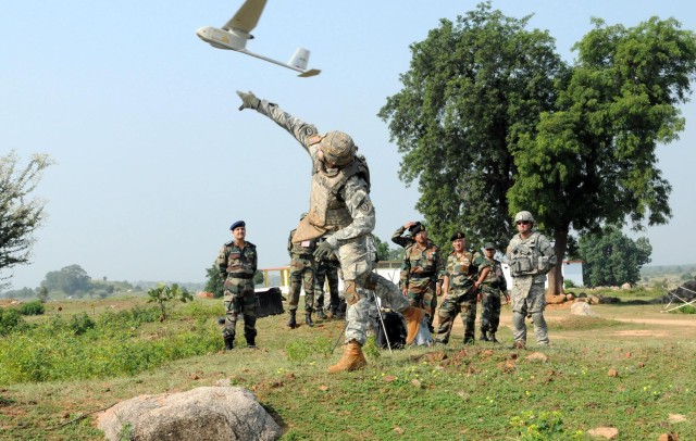 Strykehorse Soldiers show off UAV capabilities 