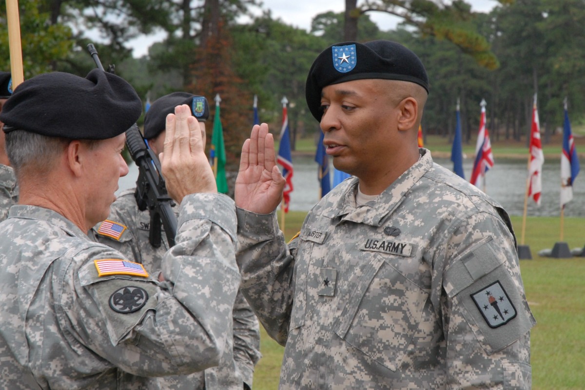 McAlister promoted to flag officer Article The United States Army