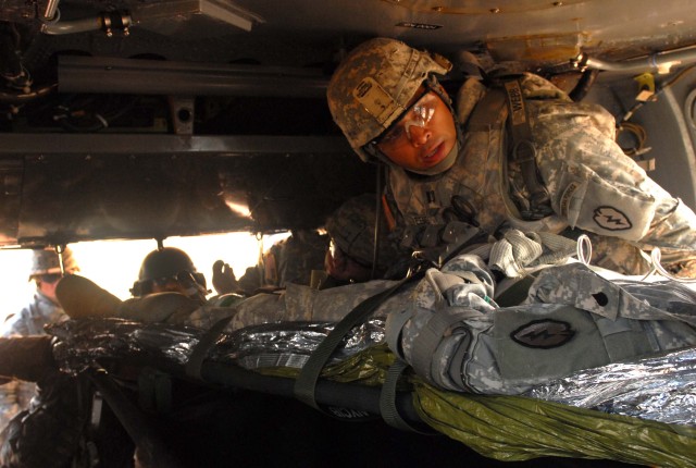 Indian and U.S. Army conduct joint MEDEVAC training at YA 09