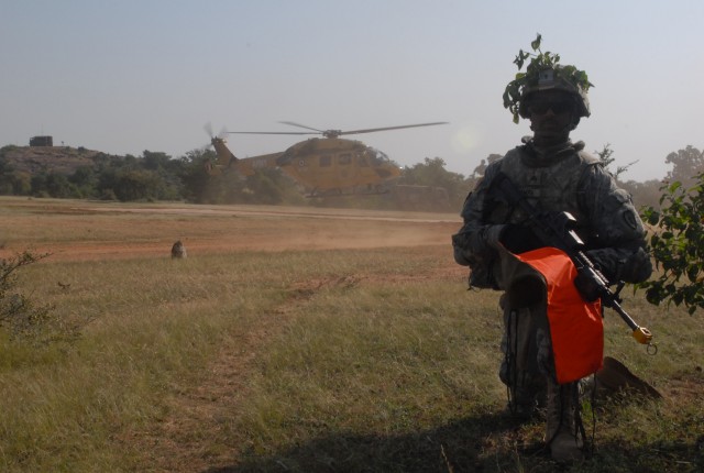 Indian and U.S. Army conduct joint MEDEVAC training at YA 09