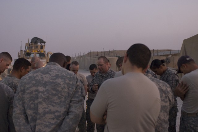 Chaplain brings faith to his Soldiers