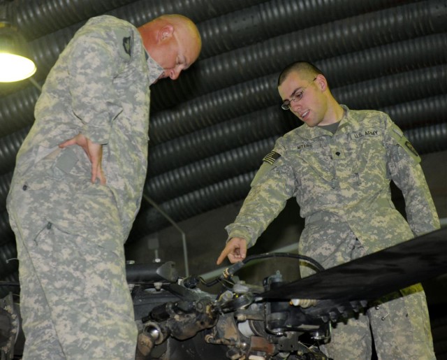 Like father, like son,Father, son pairs deployed together