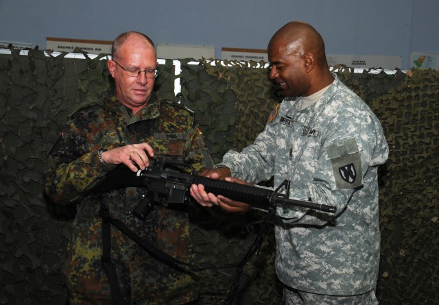 21st TSC hosts partnership range with German Bundeswehr