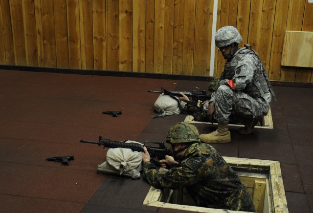 21st TSC hosts partnership range with German Bundeswehr