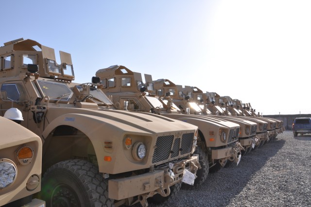 New M-ATV arrives in Southern Afghanistan