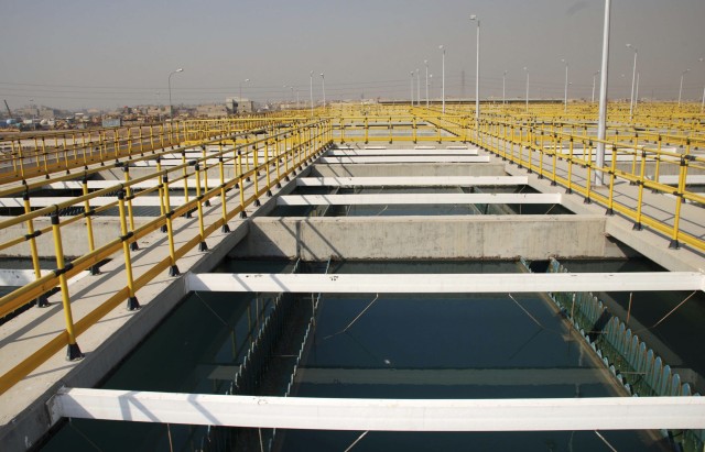Sadr City water treatment plant