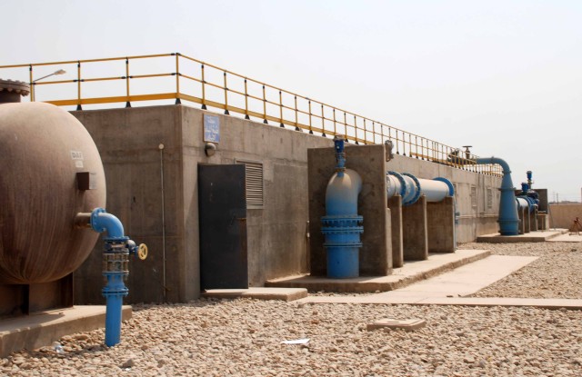 Sadr City water treatment plant 
