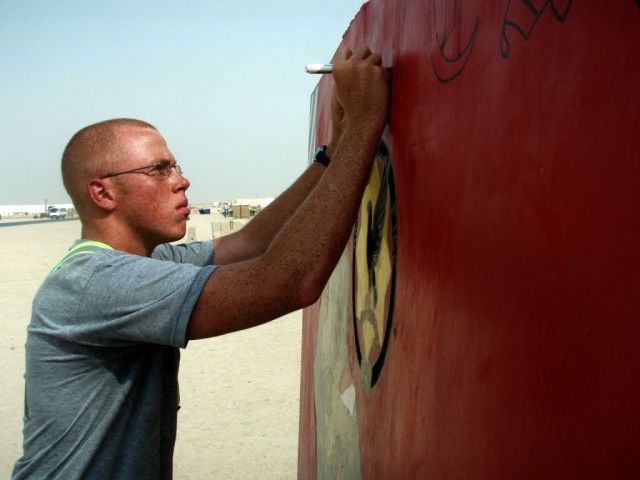 3rd HBCT Soldiers make their mark in Kuwait