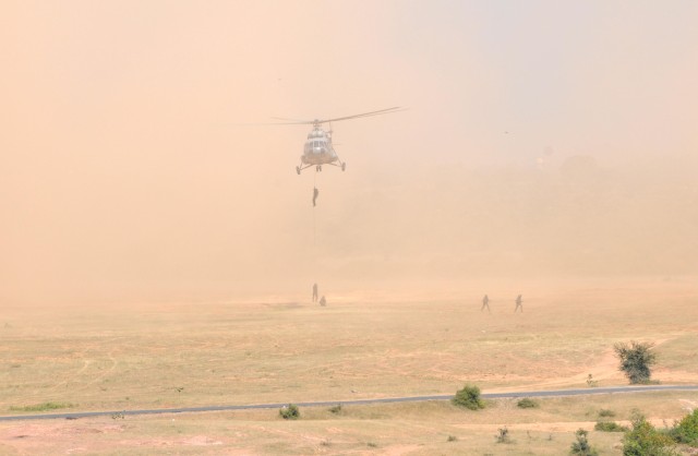 Combined Arms live fire during Exercise Yudh Abhyas 09 in India