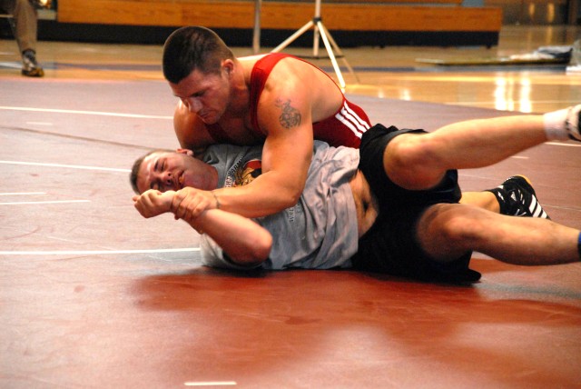 Former All Air Force wrestler dominates in 8th Army Championship