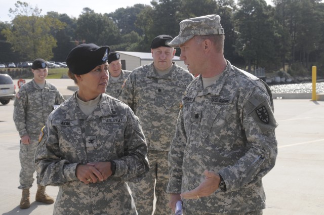 ESC Commander Visits Fort Eustis and 7th Sustainment Brigade