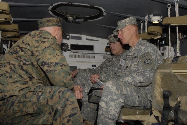 Gen. Carter F. Ham visits Immediate Response 2010