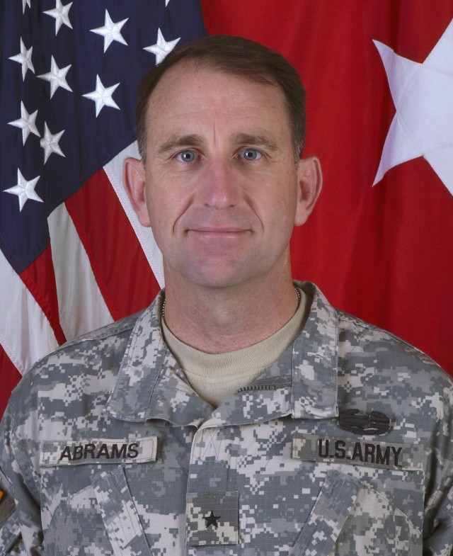 BG Robert B. Abrams Commanding General, National Training Center, Fort Irwin, CA