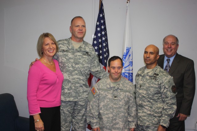 Honorary Soldier's dream comes true with special ceremony