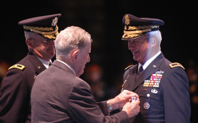 Retired general receives Silver Star 45 years after wartime action