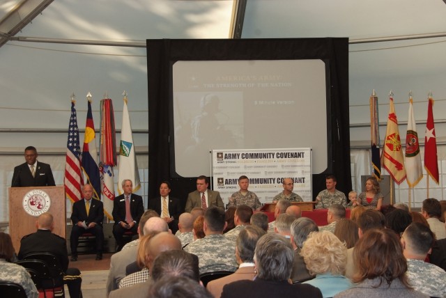 Fort Carson, community leaders sign covenant