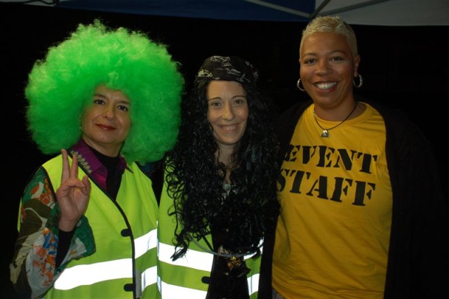 Just a normal trunk-or-treat evening!