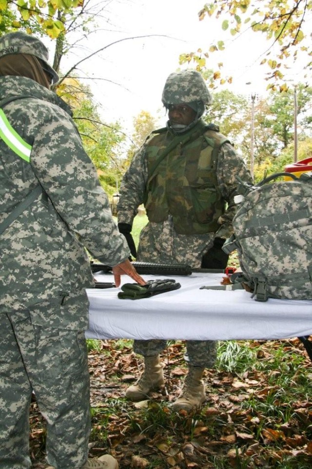 ASC Reserve Soldiers test during STX