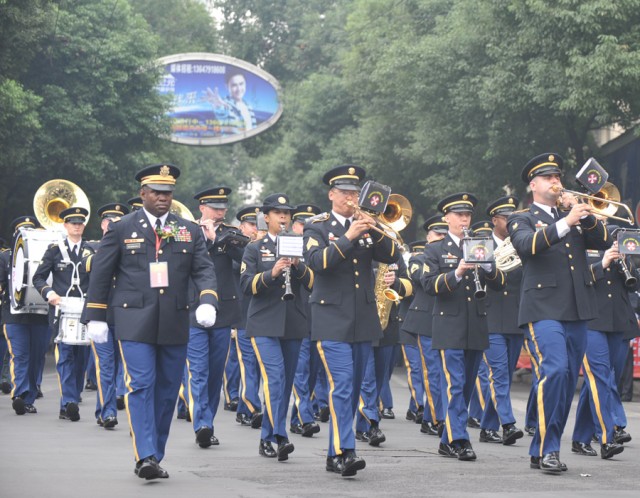 Eighth U.S. Army Band performs in China Tattoo
