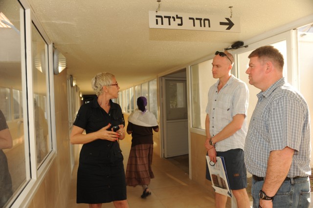 Medical team participating in JC10 visits Israeli hospital