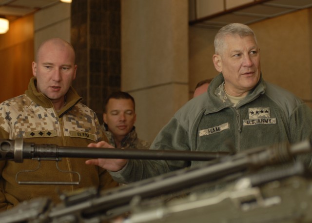 U.S. Army Europe Commanding General looks forward to training with Latvians 