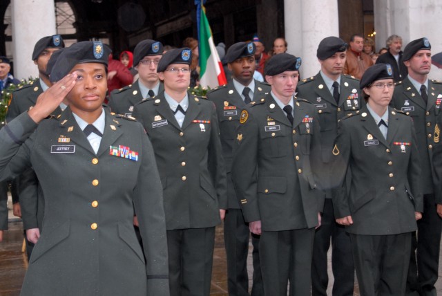 U.S. Army Africa Soldiers commemorate Italian Armed Forces Day 