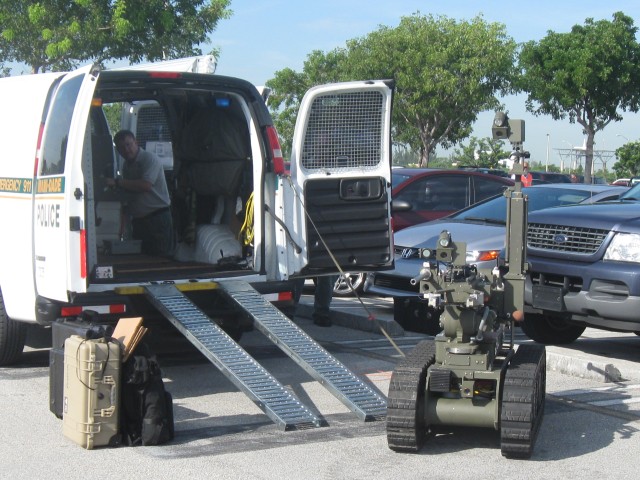 Deploying the robot