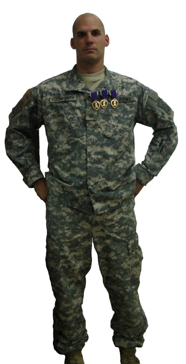 Three-time Purple Heart awardee still serving with pride | Article ...