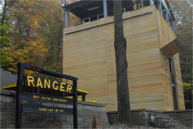 New rappel tower a boost to Ranger mountain training
