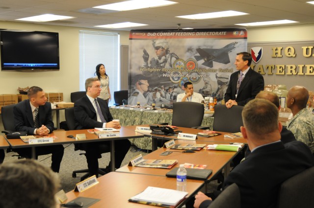 Congressional staffers visits Army Materiel Command headquarters