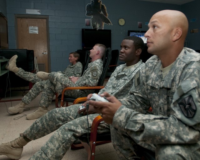 Third Army Fights Stress
