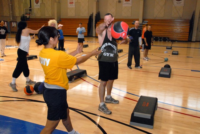 Warriors celebrate Halloween with Aerobathon