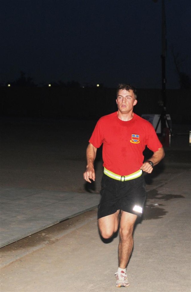 Troops trek 5K for treats