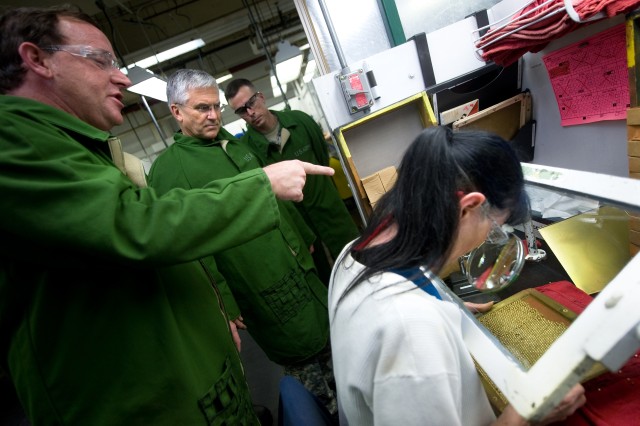 Chief of Staff Views Lake City Ammo Plant Modernization