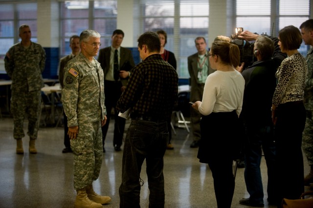 Chief of Staff Views Lake City Ammo Plant Modernization