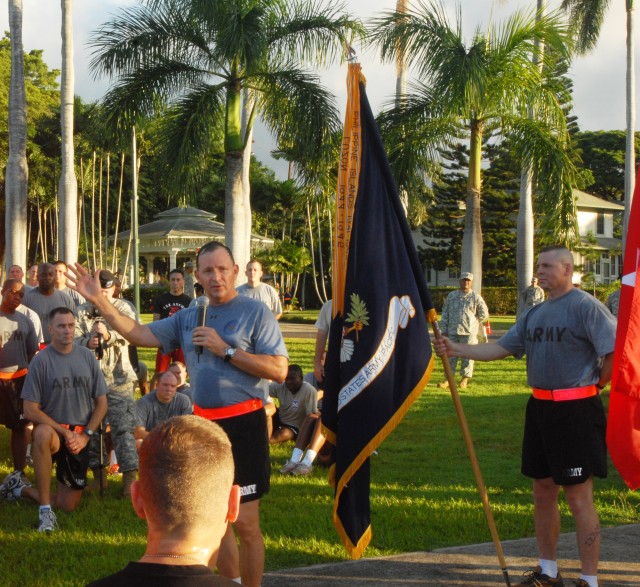 USARPAC CG talks safety after quarterly &#039;One Team&#039; run