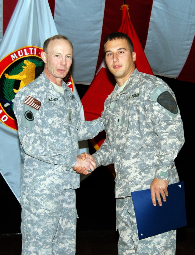 Leaving his past behind, Soldier begins new life as U.S. citizen