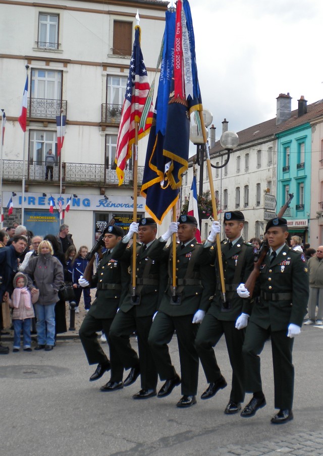 Through the streets of Bruyeres