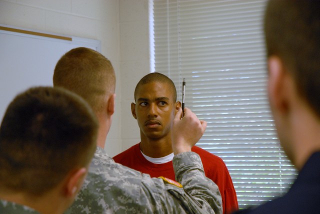 Cheers! Police train in sobriety testing