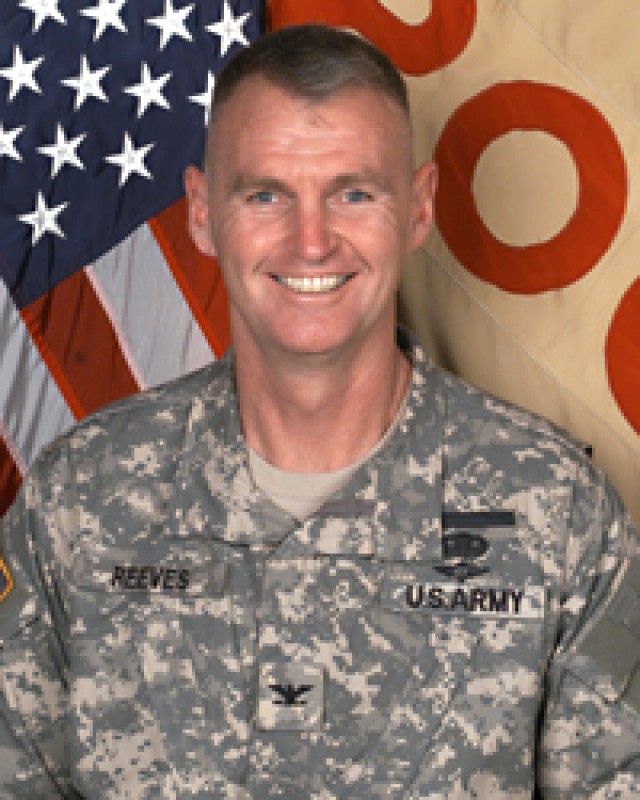 Col. Jarrold M. Reeves Jr., Deputy Commander 3rd Sustainment Command (Expeditionary)