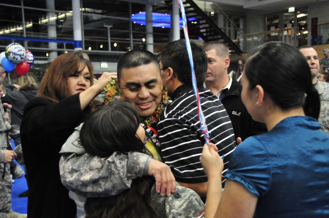 I72nd Infantry Brigade begins return