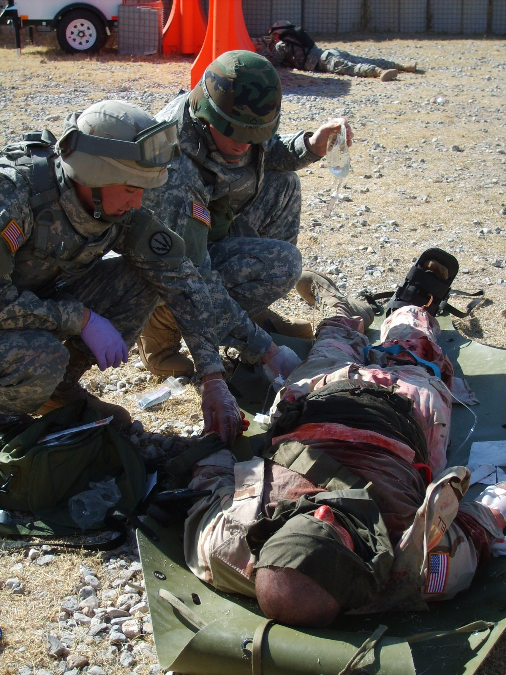 MSTC promotes combat lifesaver training and Soldier skills Article