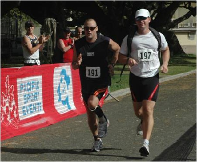 Wounded Warrior takes another step towards his goal