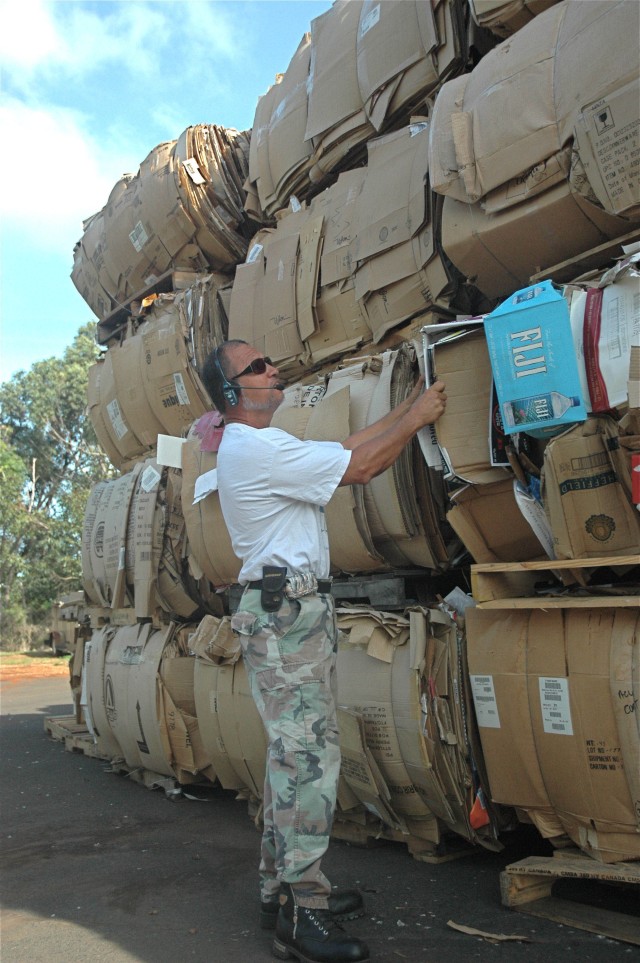 Garrison center serves as hub for Army recycling effort