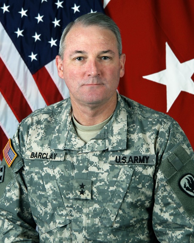 Maj. Gen. James Barclay