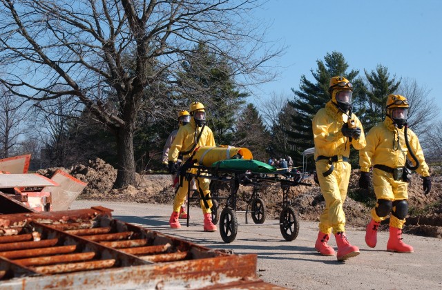 Entering Contaminated Zone