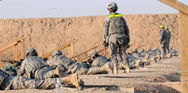 Adder Soldiers sharpen weapons skills