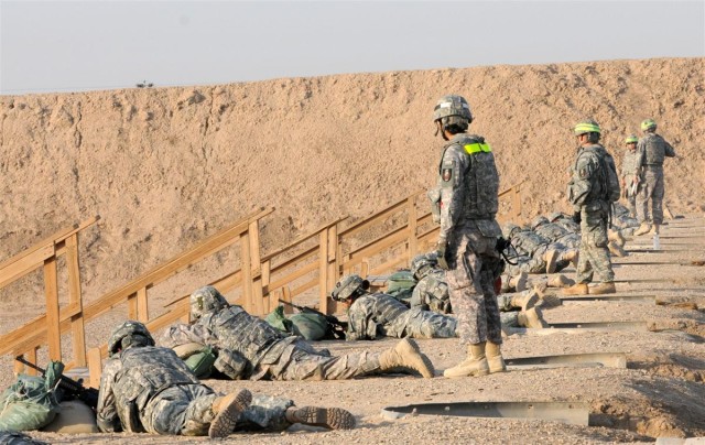 Adder Soldiers sharpen weapons skills