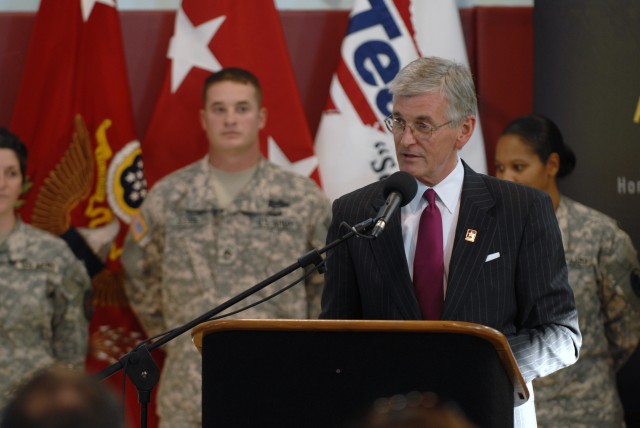 McHugh recognizes importance of Army Families