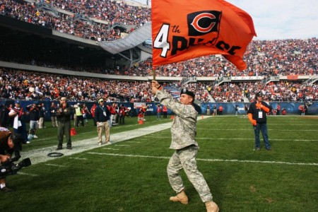 DVIDS - Images - Chicago Bears Honor the Military for Veterans Day at  Soldier Field [Image 8 of 10]